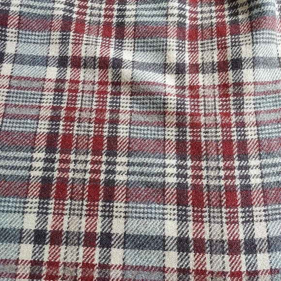 Vintage Plaid High-waisted Midi Skirt Suburban Separates by County Miss - Picture 3 of 9